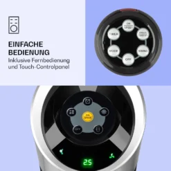 Skyscraper Ice Smart 4-in-1 Luftkühler & Ventilator WiFi 210m³/h Fernbedienung -Klarstein Verkaufs 10040205 de 0004 logo