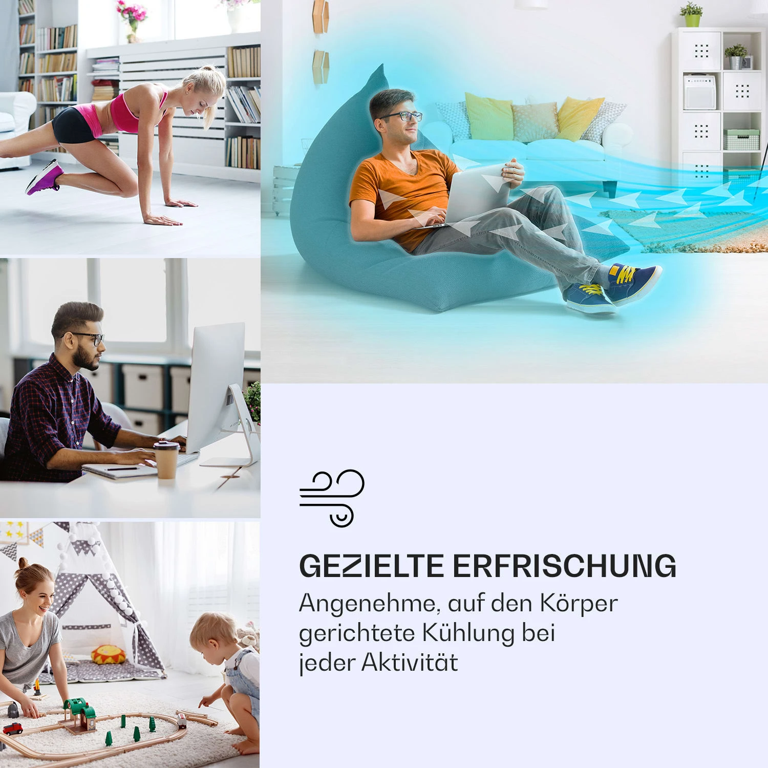 IceWind Plus Smart 4-in-1 Luftkühler Ventilator App-Steuerung IceWind Plus Smart 4-in-1 Luftkühler Ventilator App-Steuerung -Klarstein Verkaufs 10040212 de 0005 logo