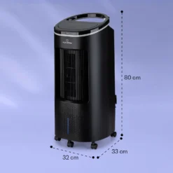 IceWind Plus Smart 4-in-1 Luftkühler Ventilator App-Steuerung 6 IceWind Plus Smart 4-in-1 Luftkühler Ventilator App-Steuerung -Klarstein Verkaufs 10040212 yy 0007 dimensions