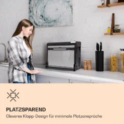 Vita-Crisp Heißluftfritteuse 1700W 10L 8 Funktionen Platzsparend -Klarstein Verkaufs 10040223 de 0003 logo