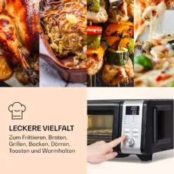 Vita-Crisp Heißluftfritteuse 1700W 10L 8 Funktionen Platzsparend -Klarstein Verkaufs 10040223 de 0004 logo