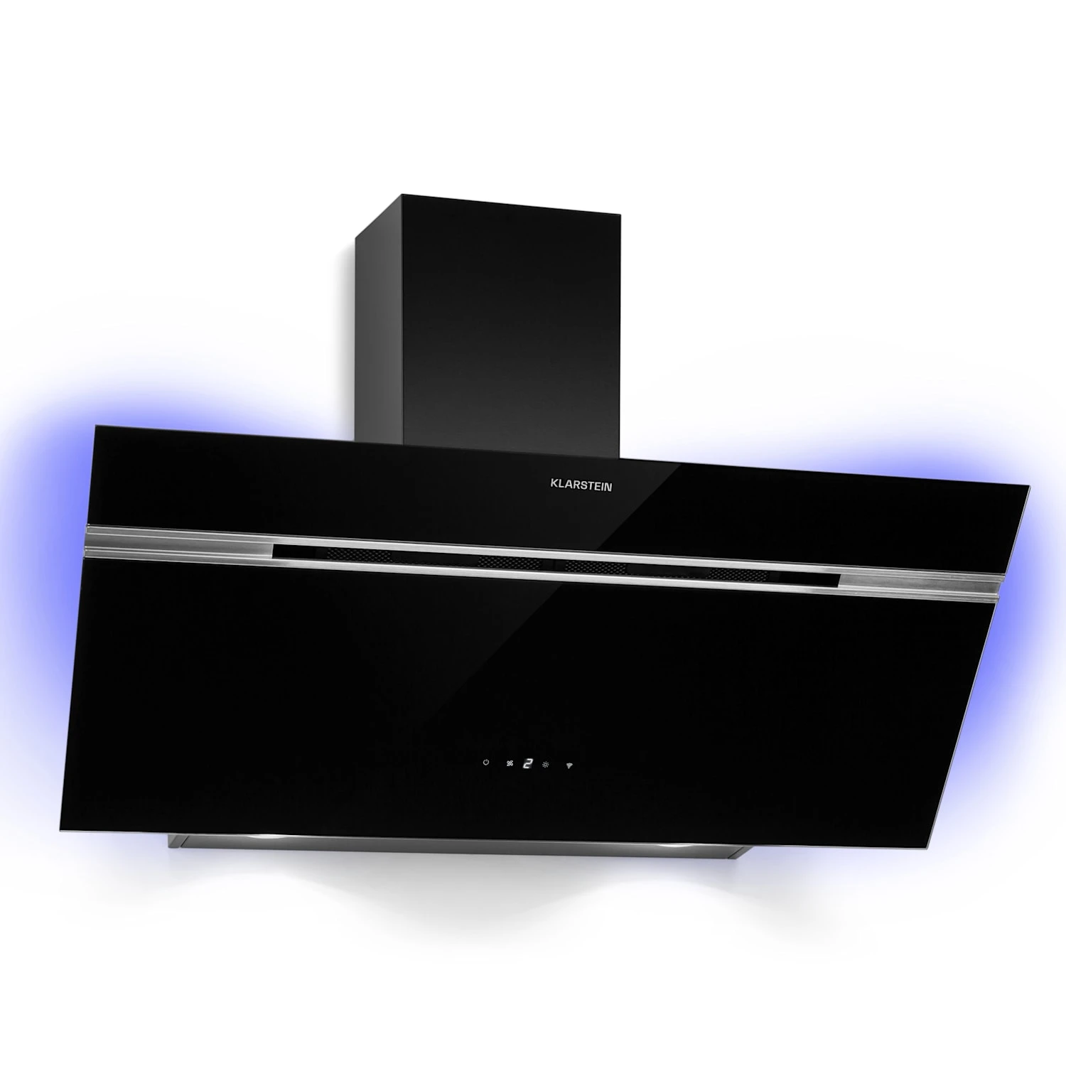 Alina 90 Smart Dunstabzugshaube 90cm 594m³/h LED Ambiente Glasfront Alina 90 Smart Dunstabzugshaube 90cm 594m³/h LED Ambiente Glasfront -Klarstein Verkaufs 10040232 yy 0001 titel