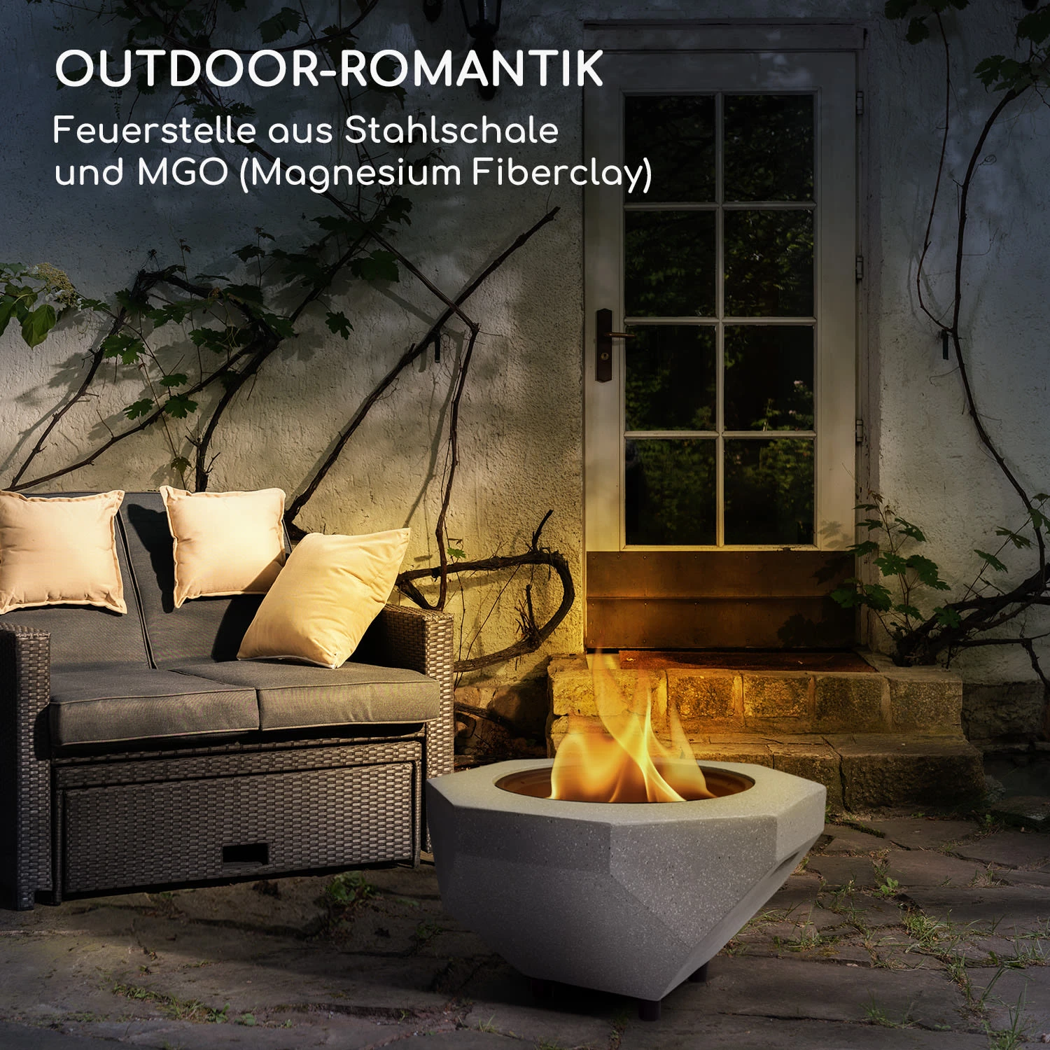 blumfeldt Diamond Feuerschale mit Grill MGO & Stahlschale inkl. Funkenschutz Blumfeldt Diamond Feuerschale Mit Grill MGO & Stahlschale Inkl. Funkenschutz -Klarstein Verkaufs 10040241 de 0002 logo