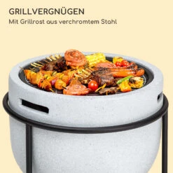 Blumfeldt Grail Feuerschale Mit Grill MGO & Stahlschale Inkl. Funkenschutz 2 Blumfeldt Grail Feuerschale Mit Grill MGO & Stahlschale Inkl. Funkenschutz -Klarstein Verkaufs 10040243 de 0003 logo