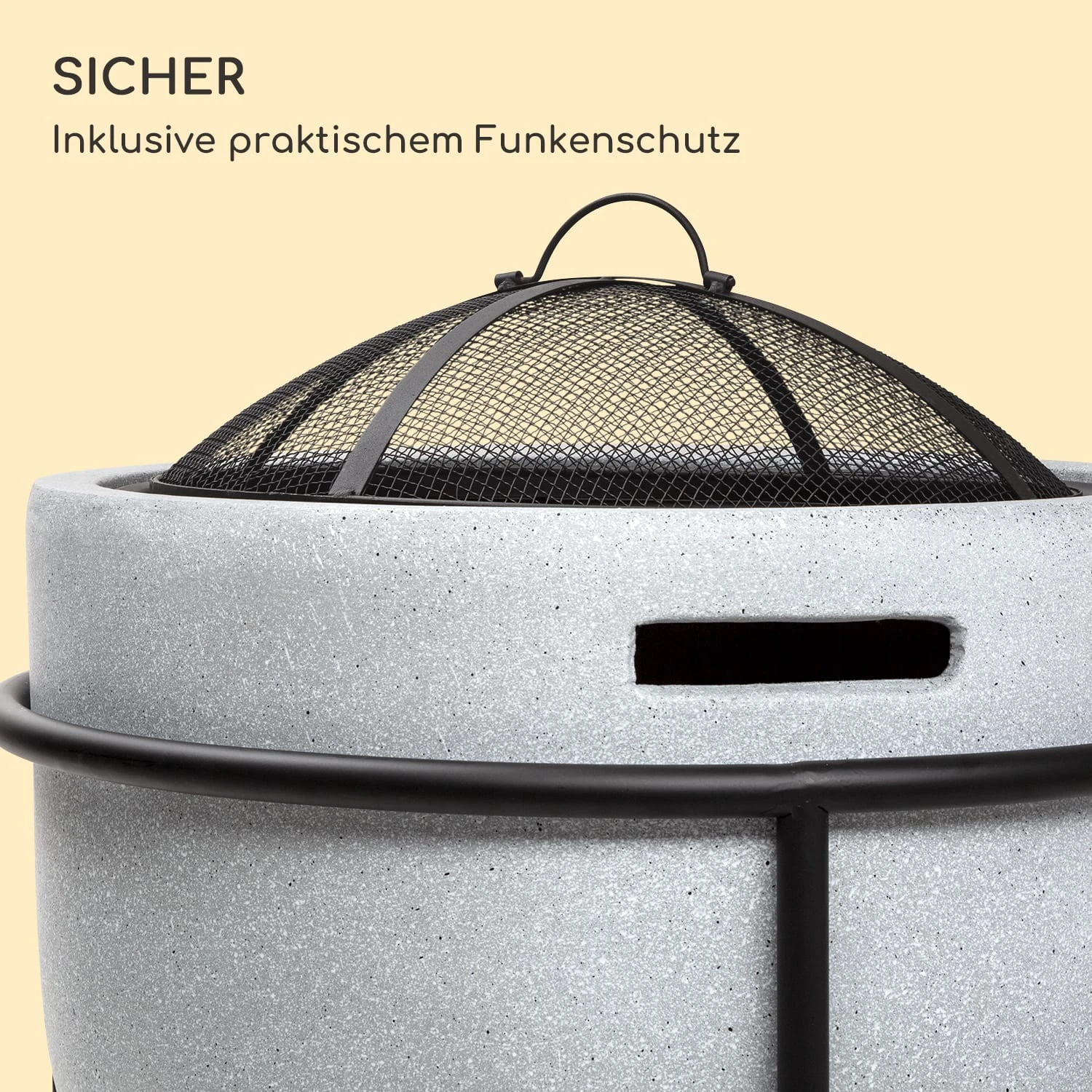 blumfeldt Grail Feuerschale mit Grill MGO & Stahlschale inkl. Funkenschutz Blumfeldt Grail Feuerschale Mit Grill MGO & Stahlschale Inkl. Funkenschutz -Klarstein Verkaufs 10040243 de 0004 logo