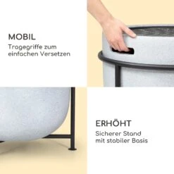 Blumfeldt Grail Feuerschale Mit Grill MGO & Stahlschale Inkl. Funkenschutz 4 Blumfeldt Grail Feuerschale Mit Grill MGO & Stahlschale Inkl. Funkenschutz -Klarstein Verkaufs 10040243 de 0005 logo