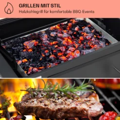 Aberdeen Single Holzkohlegrill -Klarstein Verkaufs 10040292 de 0003 usp