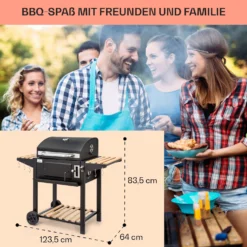 Aberdeen Single Holzkohlegrill -Klarstein Verkaufs 10040292 de 0007 usp