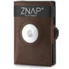ZNAP Airtag Wallet 12 Karten Münzfach 9x1,8x6 Cm (BxHxT) RFID-Schutz