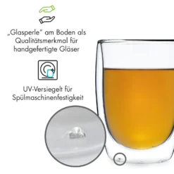 Glaswerk Mirano Doppelwandige Thermogläser Set Handgemacht Borosilikatglas -Klarstein Verkaufs 10040321 de 0005 logo
