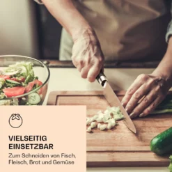 Kitano XL 13tlg. Messer-Set Mit Block 12 Messer Stahl Edler Holzblock -Klarstein Verkaufs 10040324 de 0004 logo