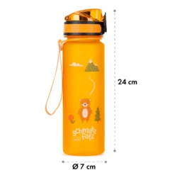 Schmatzfatz Trinkflasche Sportflasche 500 Ml 24 Cm Tritan -Klarstein Verkaufs 10040332 yy 0008 usp