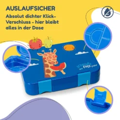 Junior Lunchbox 6 Fächer 21,3 X 15 X 4,5 Cm (BxHxT) BPA-frei -Klarstein Verkaufs 10040336 de 0003 usp