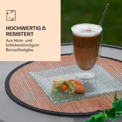 DUOS Doppelwandiges Glas 400 Ml Trinkglas Espresso Borosilikatglas 2 DUOS Doppelwandiges Glas 400 Ml Trinkglas Espresso Borosilikatglas -Klarstein Verkaufs 10040365 de 0003 logo