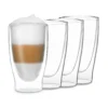 DUOS Doppelwandiges Glas 400 Ml Trinkglas Espresso Borosilikatglas