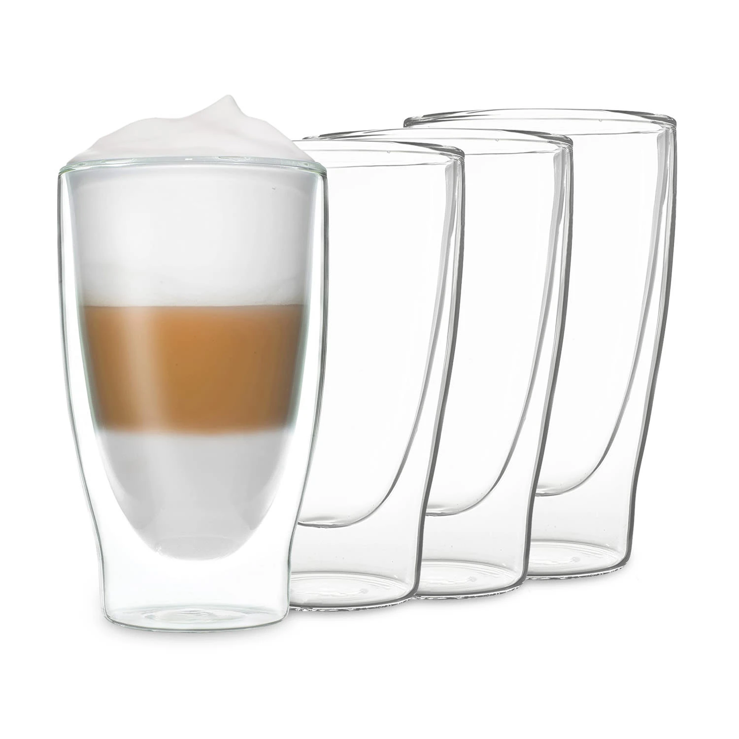 DUOS doppelwandiges Glas 400 ml Trinkglas Espresso Borosilikatglas DUOS Doppelwandiges Glas 400 Ml Trinkglas Espresso Borosilikatglas -Klarstein Verkaufs 10040365 yy 0001 titel