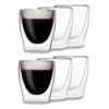 DUOS Doppelwandiges Glas 80 Ml Trinkglas Espresso Borosilikatglas