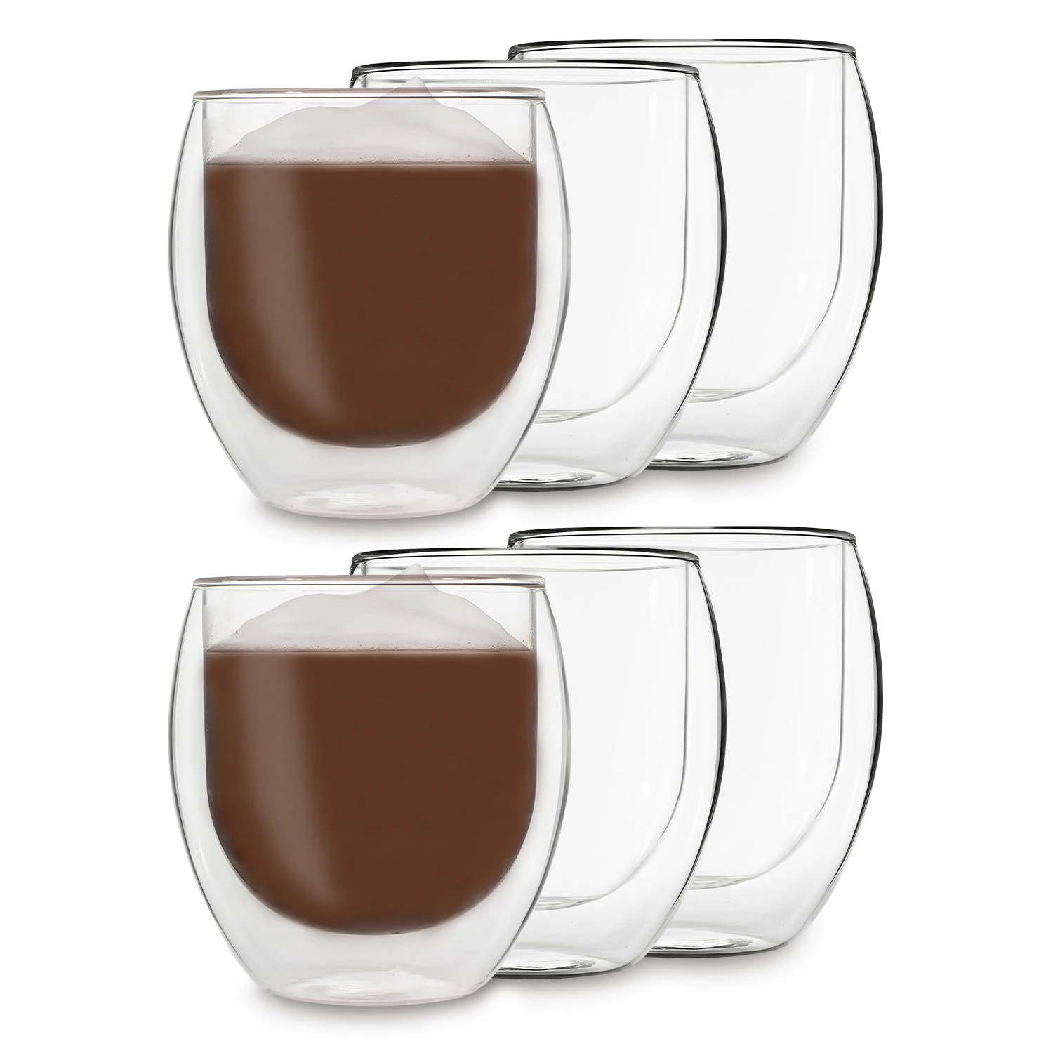 DUOS Jumbo doppelwandiges Glas 410 ml Thermofunktion Edelstahl-Löffel DUOS Jumbo Doppelwandiges Glas 410 Ml Thermofunktion Edelstahl-Löffel -Klarstein Verkaufs 10040375 yy 0001 titel