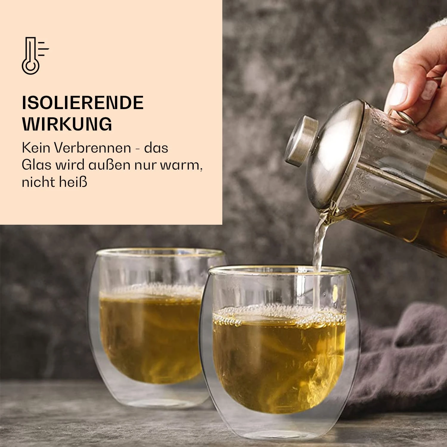 DUOS Jumbo doppelwandiges Thermoglas 2x 310ml & 410ml Edelstahl-Löffel DUOS Jumbo Doppelwandiges Thermoglas 2x 310ml & 410ml Edelstahl-Löffel -Klarstein Verkaufs 10040391 de 0002 logo