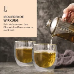 DUOS Jumbo Doppelwandiges Glas 410 Ml Thermofunktion Inkl. Edelstahl-Löffel 1 DUOS Jumbo Doppelwandiges Glas 410 Ml Thermofunktion Inkl. Edelstahl-Löffel -Klarstein Verkaufs 10040397 de 0002 logo