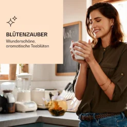 Teeblumen 6 Verschiedene Sorten Einzeln Verpackt Sehr Ergiebig -Klarstein Verkaufs 10040406 de 0004 logo