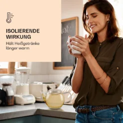 Bedida Teekanne 800ml + 6xTeeblume Grün -Klarstein Verkaufs 10040414 de 0004 logo