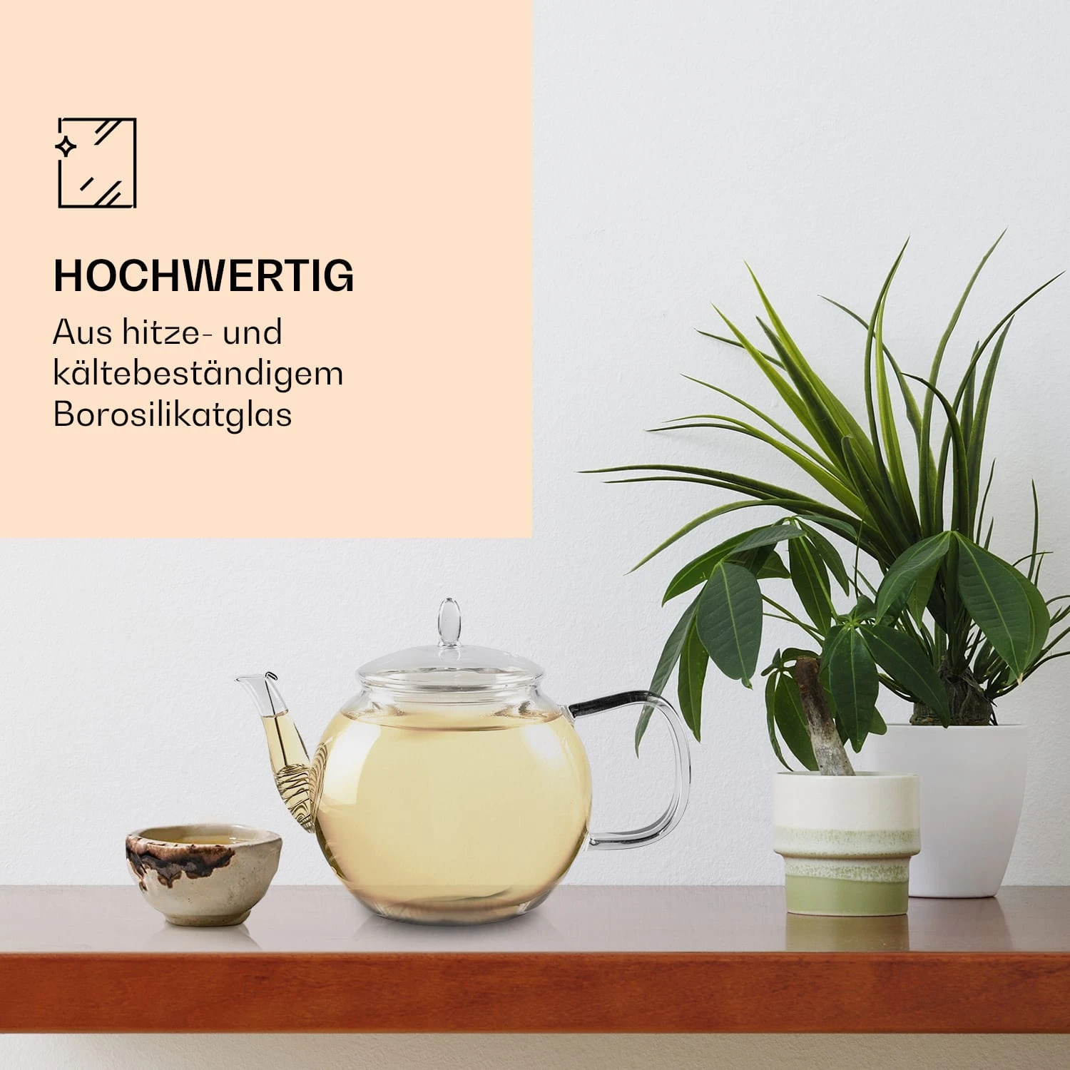 Bedida Teekanne 1300ml inkl 6 Teerosen Mix Bedida Teekanne 1300ml Inkl 6 Teerosen Mix -Klarstein Verkaufs 10040416 de 0003 logo