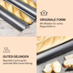 Feelino Baguettblech 4 Mulden -Klarstein Verkaufs 10040542 de 0004 logo