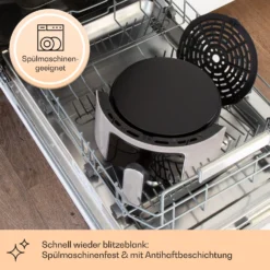 Crisp-Pro Heißluftfritteuse Air Fryer 1400W 3,5 Ltr 8 Programme Timer -Klarstein Verkaufs 10040702 de 0004 logo