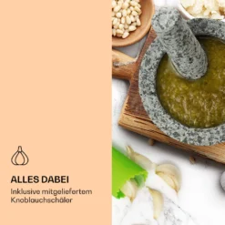 Mörser Mit Stößel 360 Ml Geriffelte Innenseite Rutschfest 3 Mörser Mit Stößel 360 Ml Geriffelte Innenseite Rutschfest -Klarstein Verkaufs 10040838 de 0004 logo