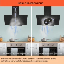 Ava 90 Dunstabzugshaube 90cm Wandhaube WiFi A++ 515m³/h Touch -Klarstein Verkaufs 10041170 de 0007 usp