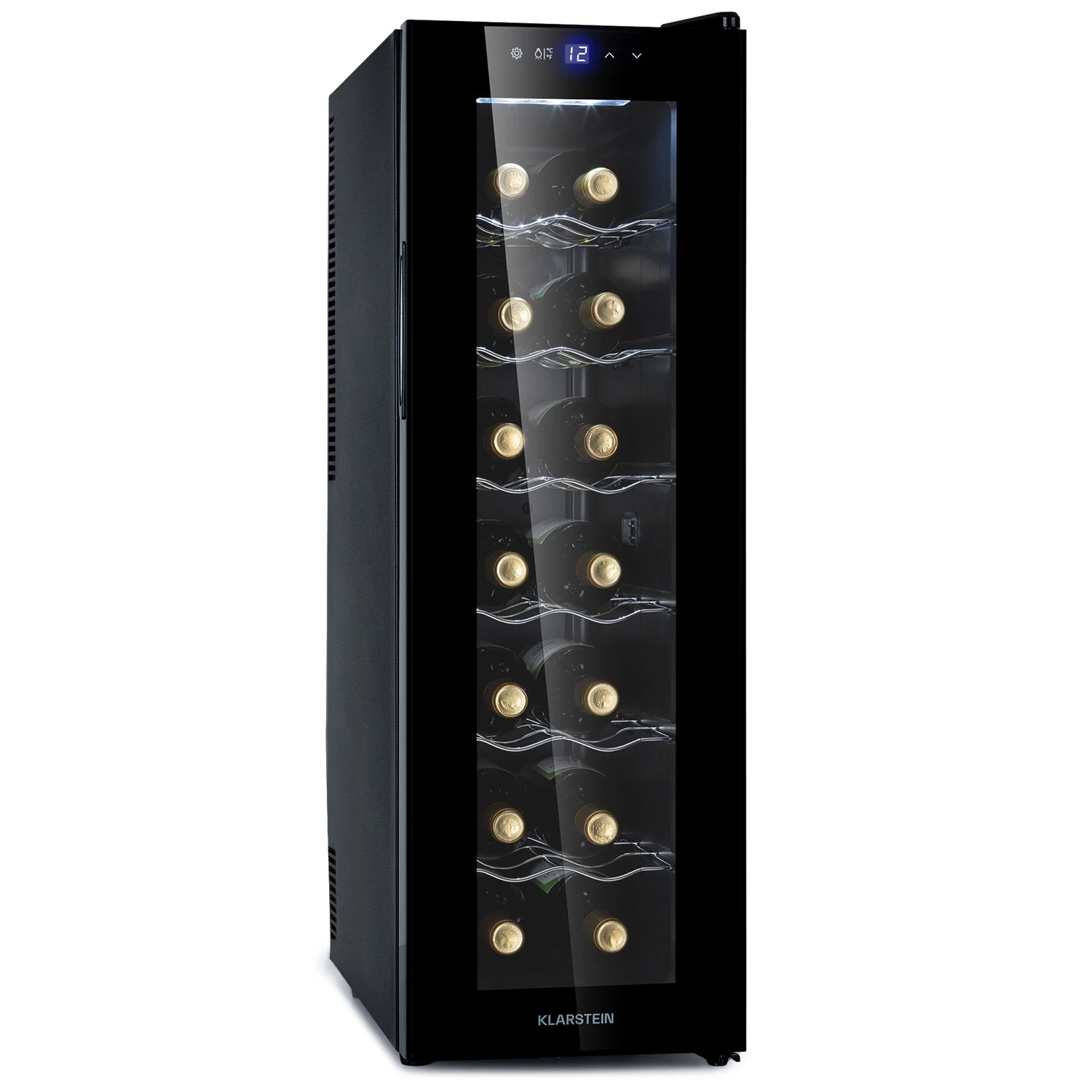 Barolo 14 Slim Uno Weinkühlschrank 46 Ltr 14 Flaschen 11-18°C SingleZone Barolo 14 Slim Uno Weinkühlschrank 46 Ltr 14 Flaschen 11-18°C SingleZone -Klarstein Verkaufs 10041206 yy 0001 titel