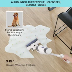 Caswell Nass-/Trockensauger Kabellos Akkubetrieben LED-Display -Klarstein Verkaufs 10041366 de 0004 usp