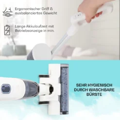 Caswell Nass-/Trockensauger Kabellos Akkubetrieben LED-Display -Klarstein Verkaufs 10041366 de 0006 usp