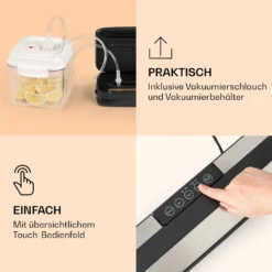 Forli Vakuumierer 75 KPa Inkl. Behälter Beutel Vakuumierschlauch -Klarstein Verkaufs 10041374 de 0003 logo