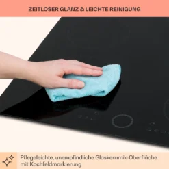 Magnichef 4 Einbaukochfeld Induktion 4 Zonen 7000W Glaskeramik -Klarstein Verkaufs 10041380 de 0008 usp