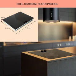 Magnichef 4 Flex Einbaukochfeld Induktion 4 Zonen / Flexzone 7000W Glaskeramik -Klarstein Verkaufs 10041381 de 0006 usp