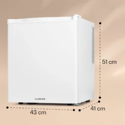 Happy Hour 38 Mini-Kühlschrank Minibar 38 Liter 26 DB 6 Happy Hour 38 Mini-Kühlschrank Minibar 38 Liter 26 DB -Klarstein Verkaufs 10045047 yy 0007 dimensions
