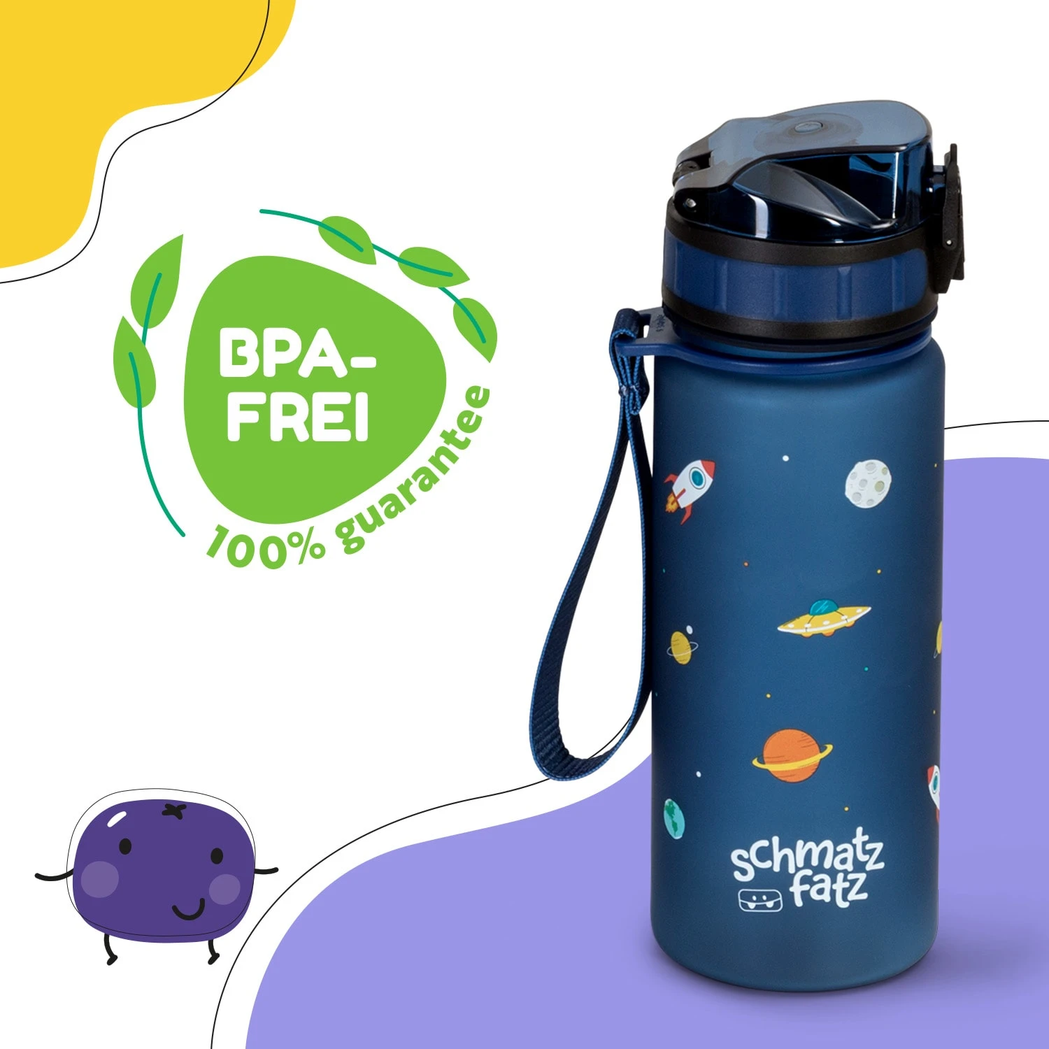 Wakaba Trinkflasche 400 ml Tritan BPA-frei Wakaba Trinkflasche 400 Ml Tritan BPA-frei -Klarstein Verkaufs 10045130 de 0002 usp