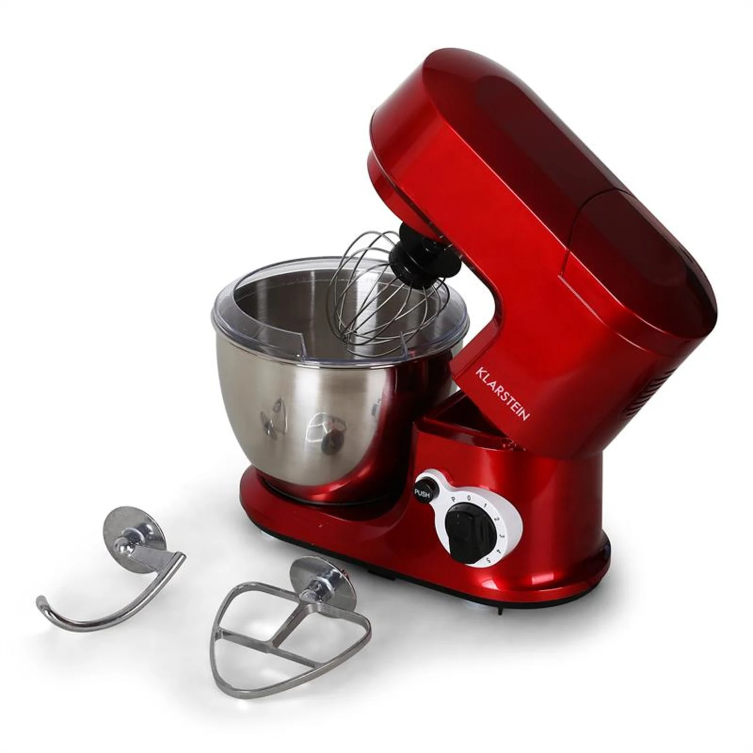 Carina Rossa Set 800W Küchenmaschine plus 1,5L Blender Krug Carina Rossa Set 800W Küchenmaschine Plus 1,5L Blender Krug -Klarstein Verkaufs 60000778 yy 0005 titel Klarstein SET Carina Rossa Kuechenmaschine reedit