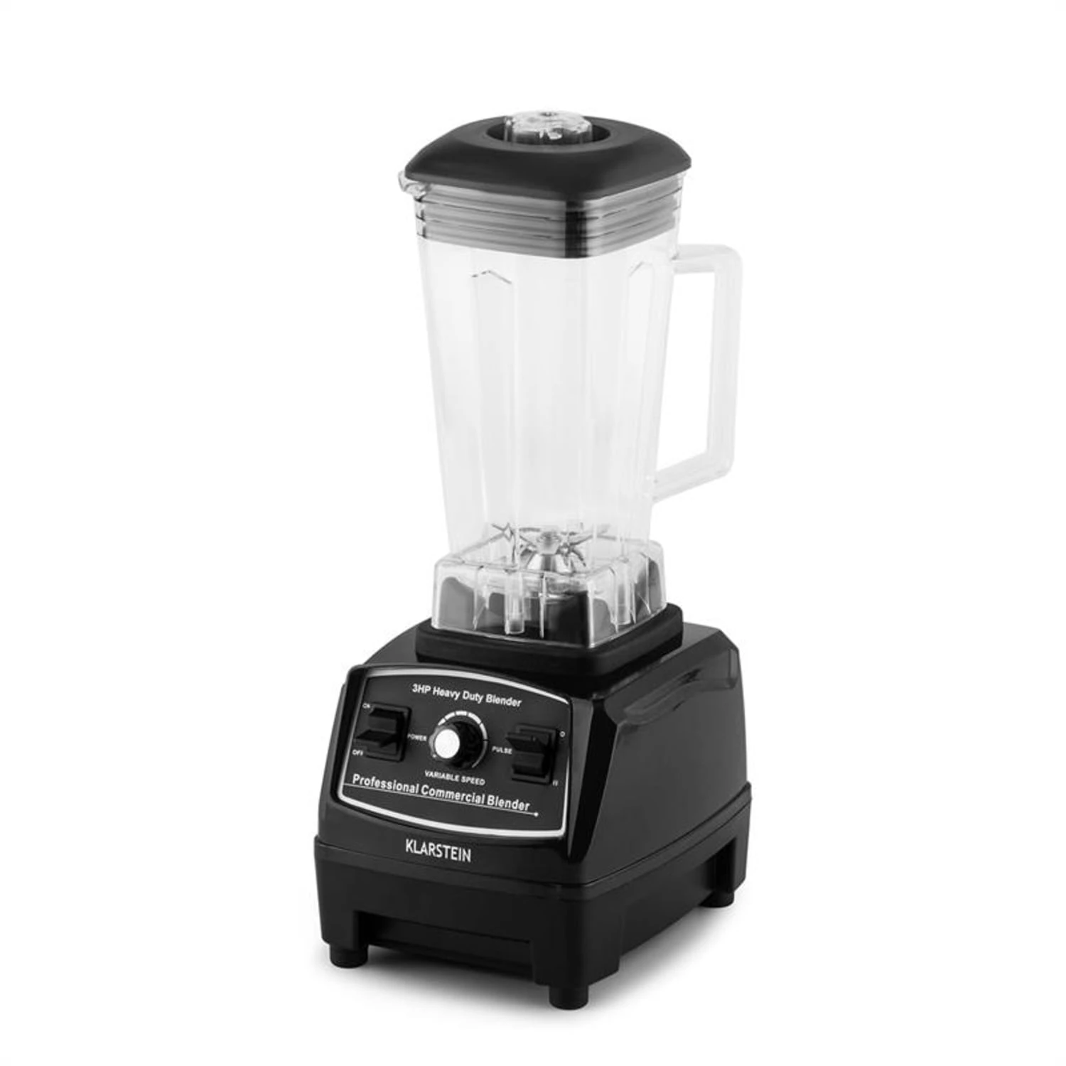 Herakles 2G Standmixer Schwarz mit Cover 1200W 1,6 PS 2 Liter BPA-frei Herakles 2G Standmixer Schwarz Mit Cover 1200W 1,6 PS 2 Liter BPA-frei -Klarstein Verkaufs 60001592 yy 0001 titel