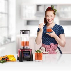 Herakles 8G Standmixer Rot Mit Cover 1800W 2,4 PS 2 Liter BPA-frei -Klarstein Verkaufs 60001596 yy 0003 titel enie Klarstein Herakles 8G Standmixer