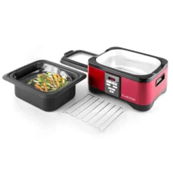 Tastemaker Sous Vide Garer Mit Foodlocker Slim Vakuumierer Und Vakuumierfolien-Rolle Komplett-Set 2 Tastemaker Sous Vide Garer Mit Foodlocker Slim Vakuumierer Und Vakuumierfolien-Rolle Komplett-Set -Klarstein Verkaufs 60001816 yy 0005 ambient 03 Klarstein Tastemaker Sous Vide Garer
