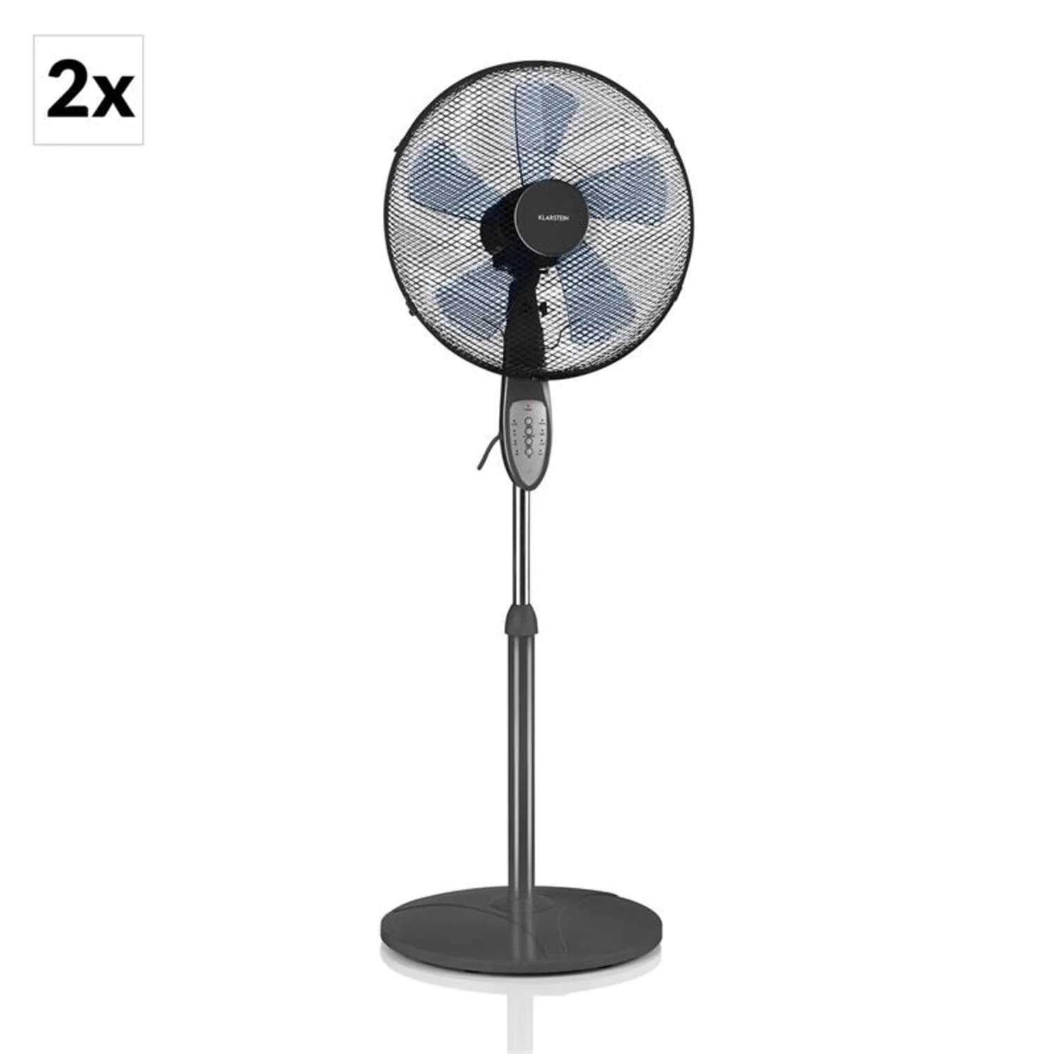 Summerjam Standventilator 2er-Set Standlüfter 50W 3 Stufen grau Summerjam Standventilator 2er-Set Standlüfter 50W 3 Stufen Grau -Klarstein Verkaufs 60002059 yy 0001 titel