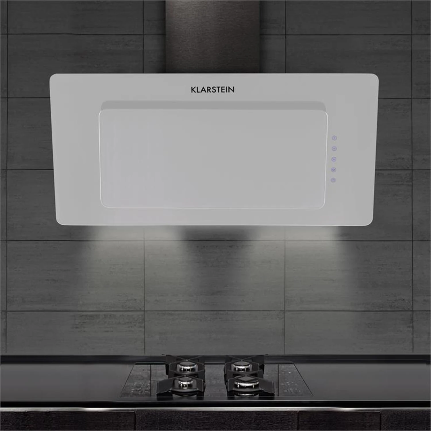 Lorea 90 Dunstabzugshaube inklusive 2 x Aktivkohlefilter weiß Lorea 90 Dunstabzugshaube Inklusive 2 X Aktivkohlefilter Weiß -Klarstein Verkaufs 60002200 yy 0003 ambient Klarstein Lorea Abzugshaube 90cm weiss