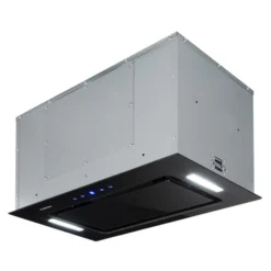 HEKTOR Dunstabzugshaube Beleuchtung Aluminium-Filter Timer Schwarz -Klarstein Verkaufs 60002314 yy 0008 titel Klarstein HEKTOR SL Dunstabzugshaube schwarz