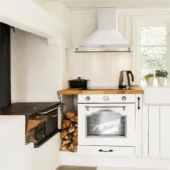 Montblanc Dunstabzugshaube Umluftset 610m³/h 165W 2x1,5W Weiß -Klarstein Verkaufs 60002319 yy 0003 ambient Klarstein Montblanc 60 Dunstabzugshaube weiss