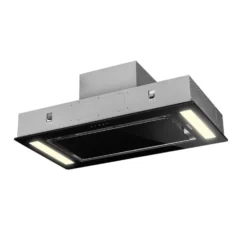 Remy Dunstabzugshaube Umluftset 90cm 230W 620m³/h Schwarz -Klarstein Verkaufs 60002322 yy 0007 front Klarstein Remy Deckenhaube 90 cm schwarz reedit