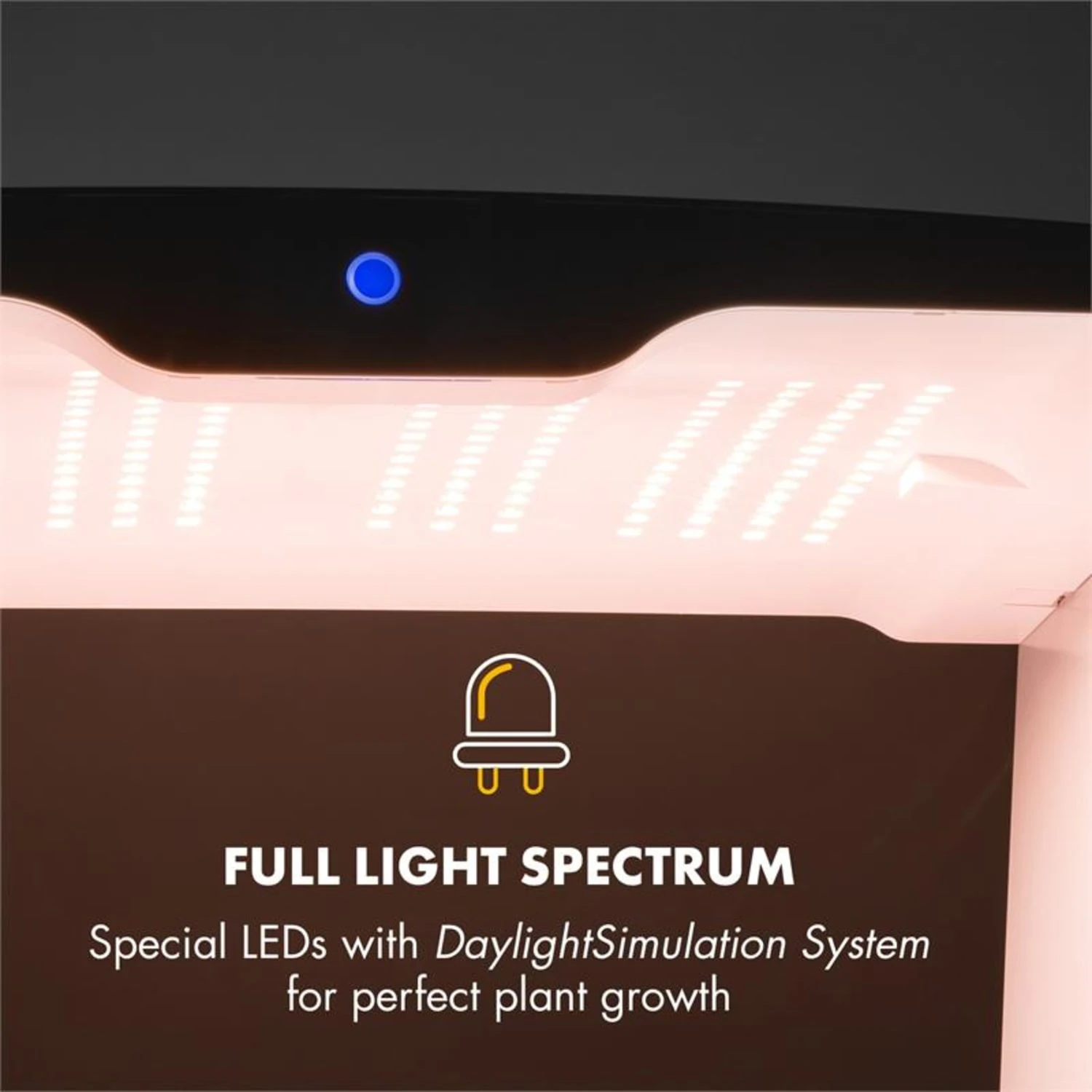 GrowIt Farm Starter Kit Europe 28 Pflanzen 48W 8 Ltr Europe-Seeds Nährlösung -Klarstein Verkaufs 60002407 yy 0006 logo Klarstein GrowIt Farm Smart Indoor Garden 8 Liter