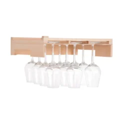 Barossa 77 Duo Weinkühlschrank-Set 2 Zonen 191L/77Fl. Weinglasregal -Klarstein Verkaufs 60002418 yy 0008 titel Klarstein Barossa 77D Weinglas Regal